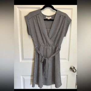 Monteau Los Angeles Striped Dress-size LARGE